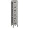 Salsbury Industries Wardrobe Locker, 18inD, 3 Tiers, Steel, Gray 83168GY-U